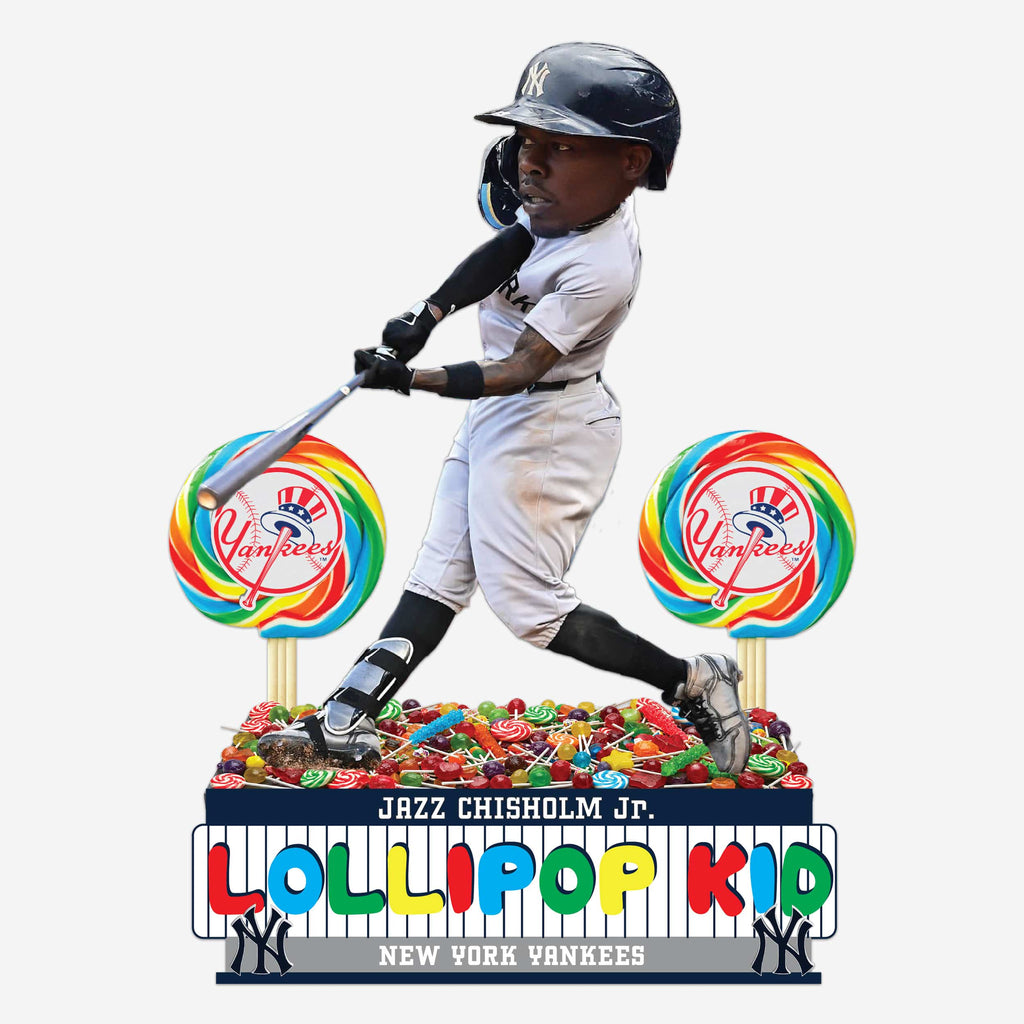 Jazz Chisholm Jr New York Yankees Lollipop Bobblehead