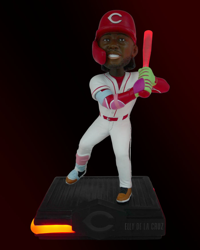 Elly De La Cruz Cincinnati Reds 2026 Light Up Bat Bobblehead FOCO - FOCO.com