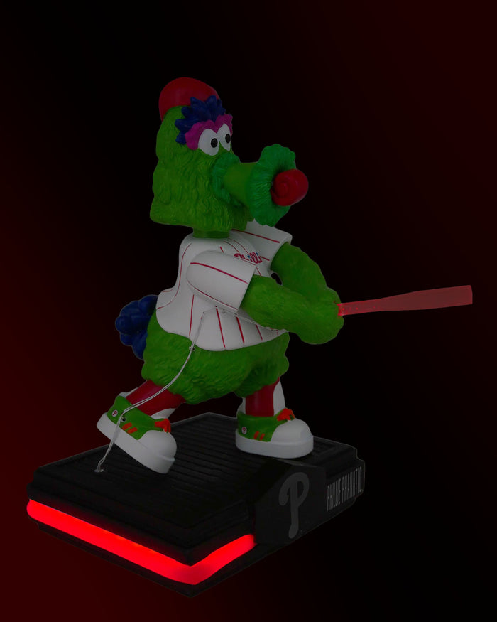 Phillie Phanatic Philadelphia Phillies 2026 Light Up Bat Mascot Bobblehead FOCO - FOCO.com