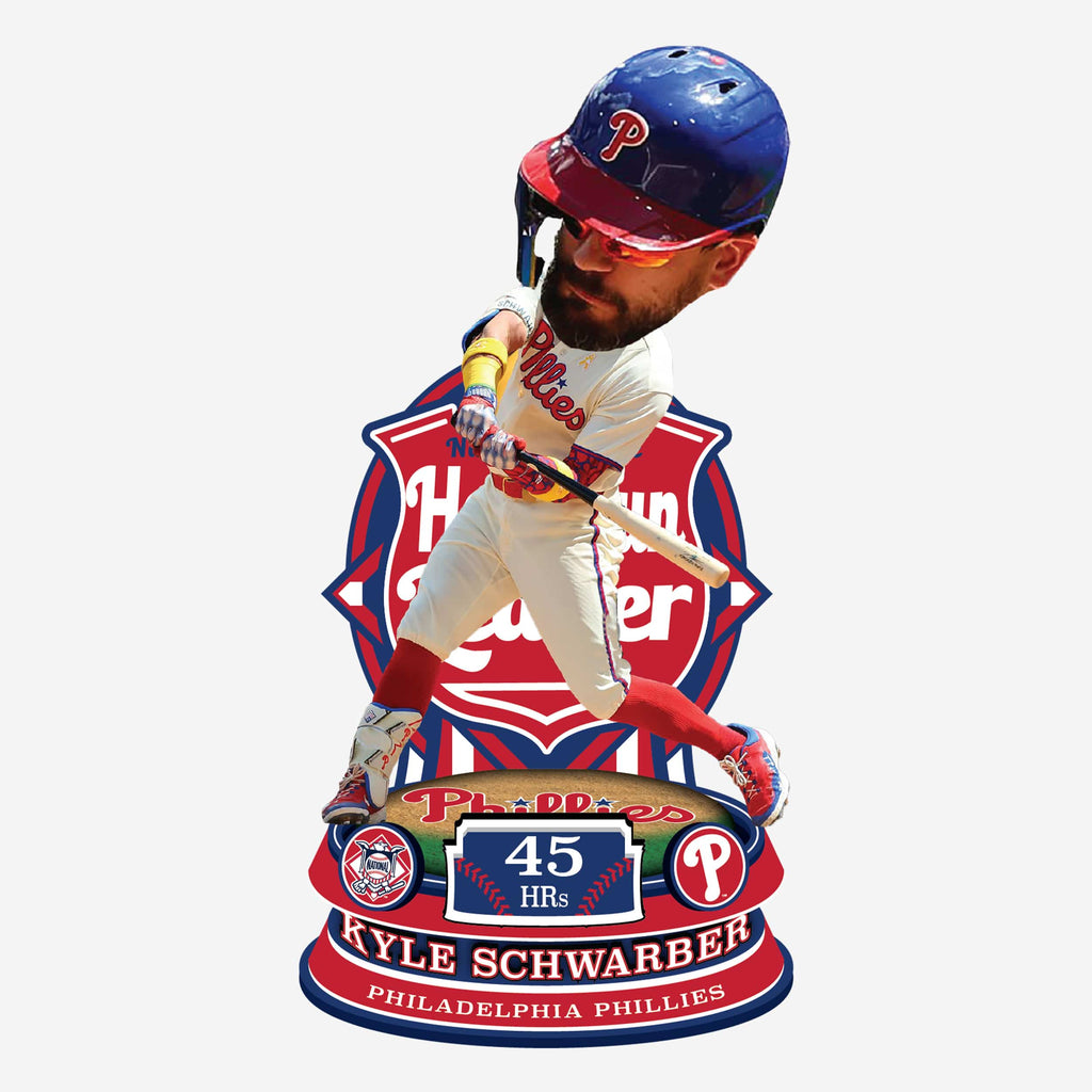 Kyle Schwarber Philadelphia Phillies 2026 NL Home Run Bobblehead FOCO - FOCO.com