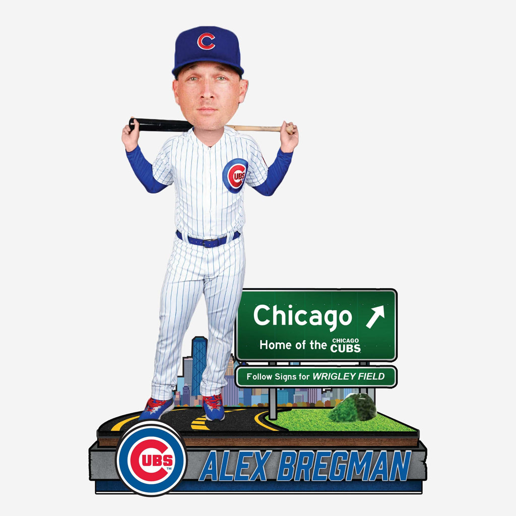 Alex Bregman Chicago Cubs Next Stop Bobblehead FOCO - FOCO.com