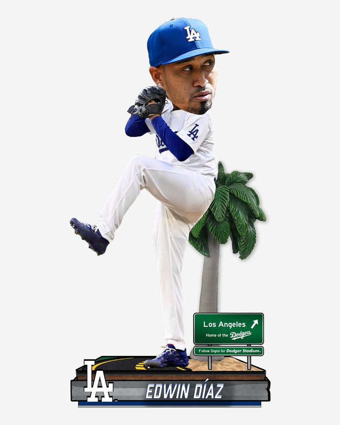 Edwin Diaz Los Angeles Dodgers Next Stop Bobblehead FOCO - FOCO.com