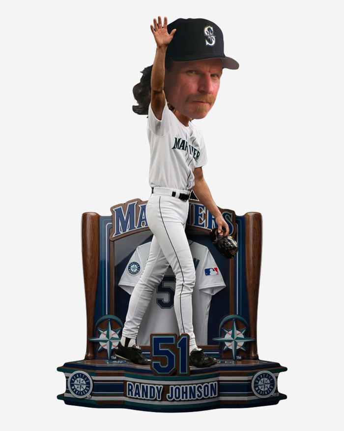 Randy Johnson Seattle Mariners Number Retirement Bobblehead FOCO - FOCO.com