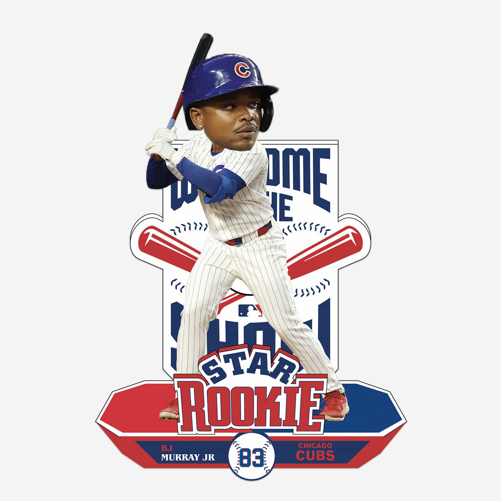 BJ Murray Jr Chicago Cubs Star Rookie Bobblehead FOCO - FOCO.com