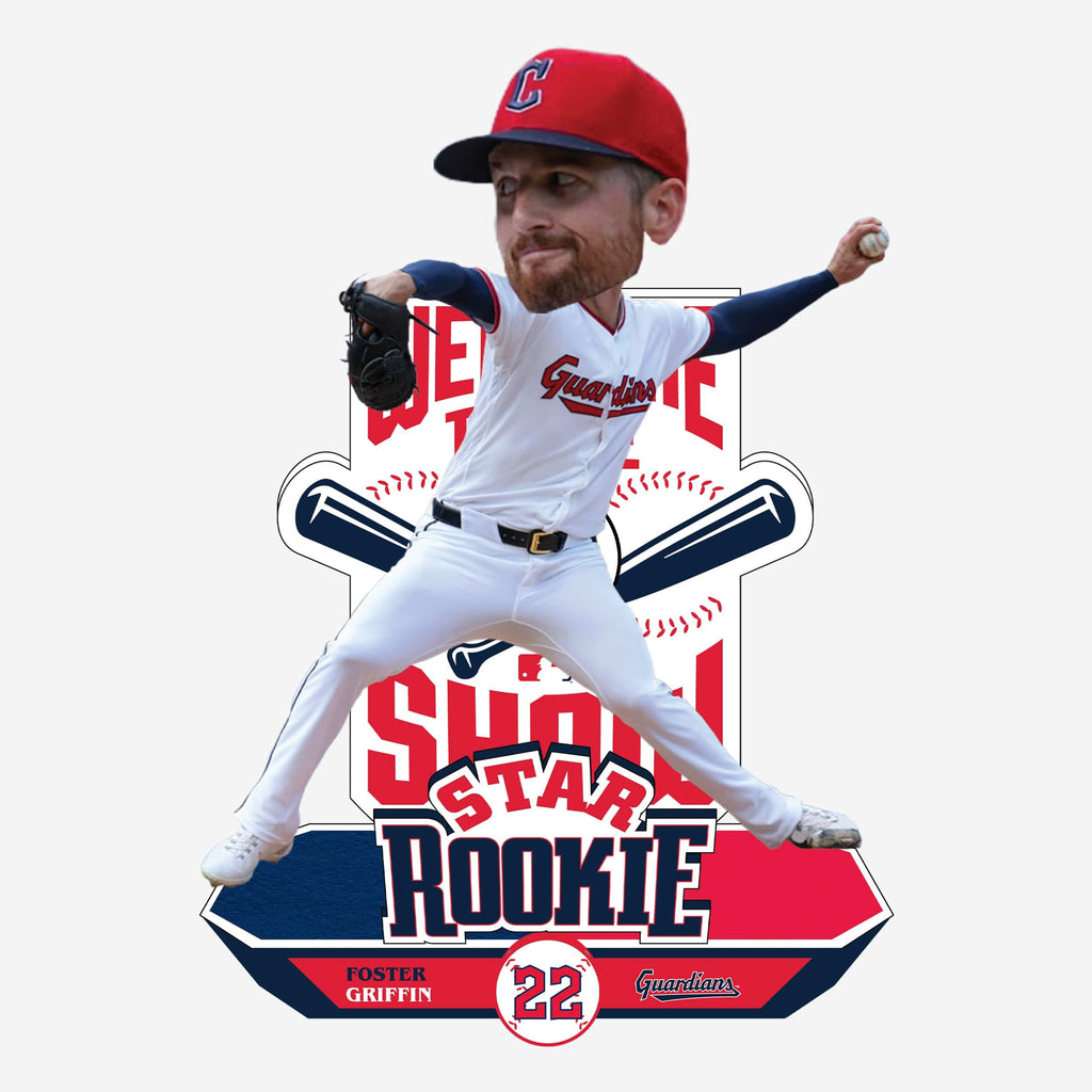 Foster Griffin Cleveland Guardians 2026 Rookie Series Bobblehead FOCO - FOCO.com