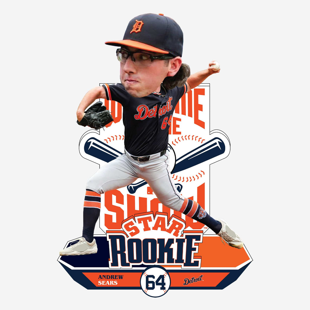 Andrew Sears Detroit Tigers Star Rookie Bobblehead FOCO - FOCO.com