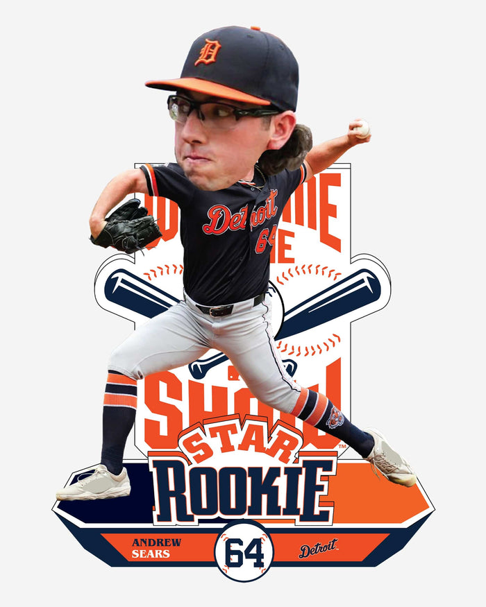 Andrew Sears Detroit Tigers Star Rookie Bobblehead FOCO - FOCO.com