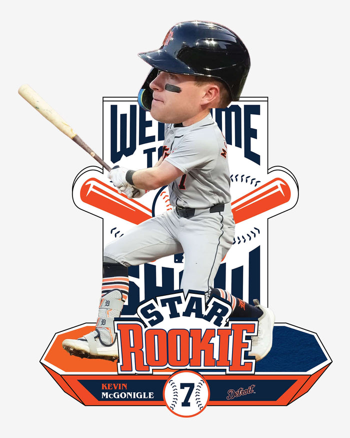 Kevin McGonigle Detroit Tigers Star Rookie Bobblehead FOCO - FOCO.com