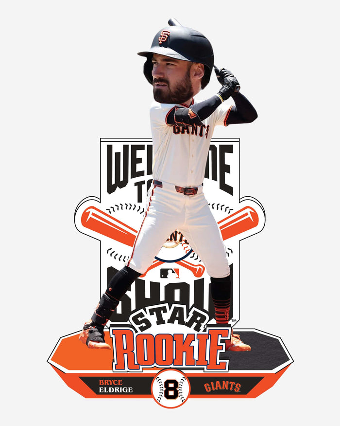 Bryce Eldridge San Francisco Giants Star Rookie Bobblehead FOCO - FOCO.com