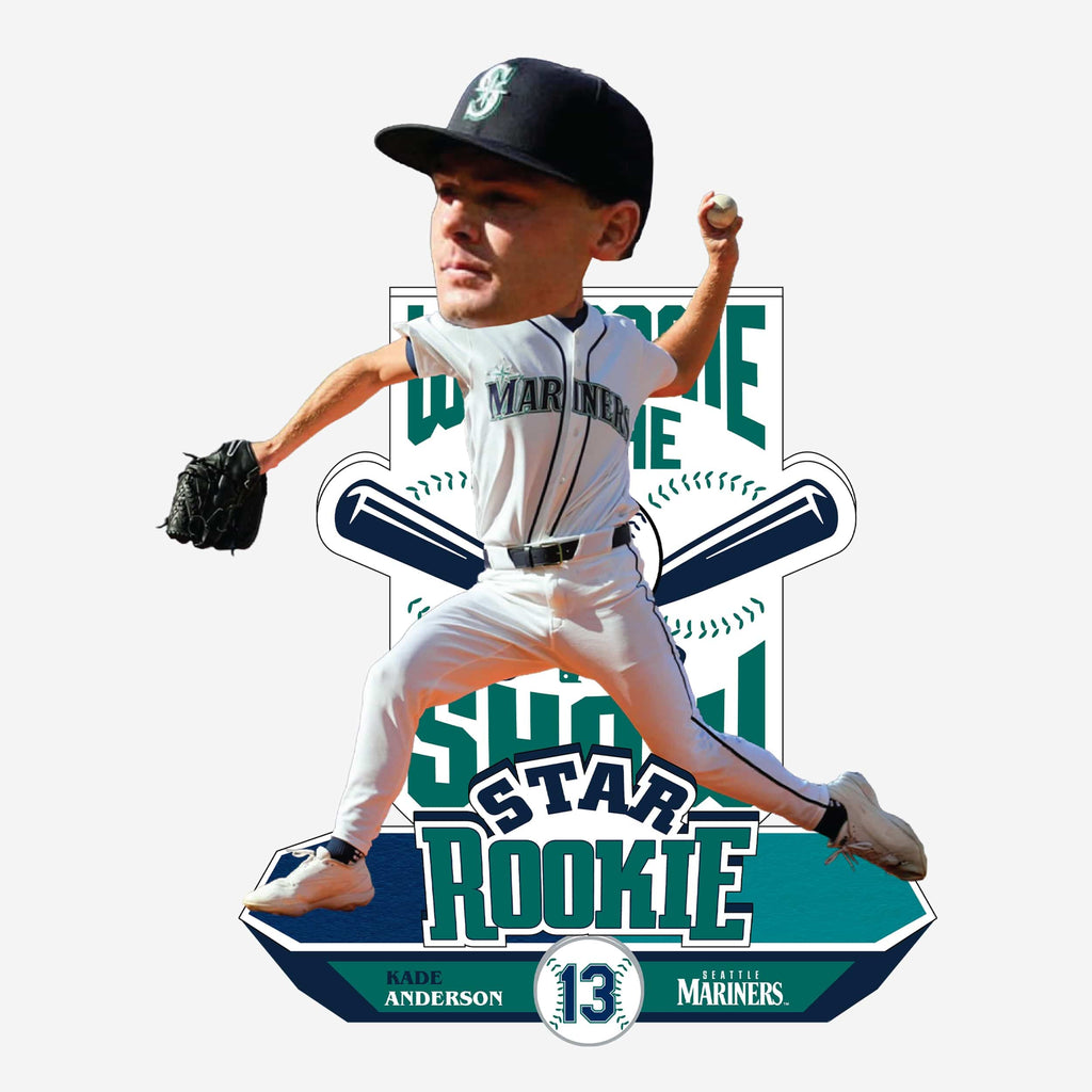 Kade Anderson Seattle Mariners Star Rookie Bobblehead FOCO - FOCO.com