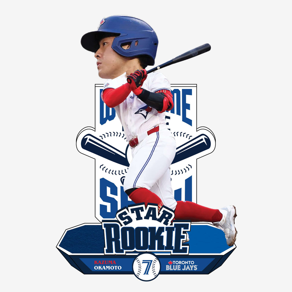 Kazuma Okamoto Toronto Blue Jays 2026 Rookie Series Bobblehead FOCO - FOCO.com