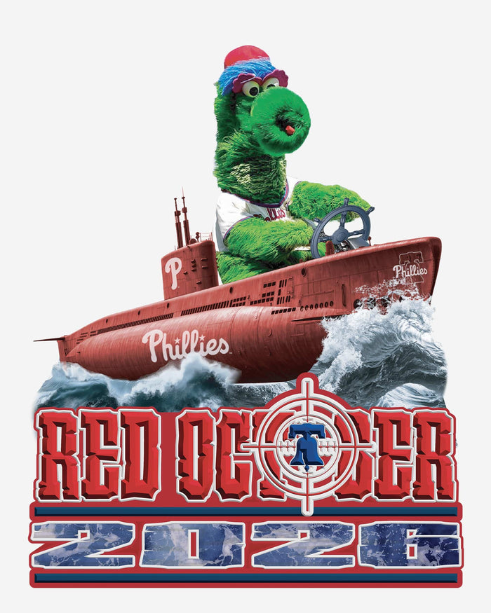 Phillie Phanatic Philadelphia Phillies 2026 Red October Mascot Bobblehead