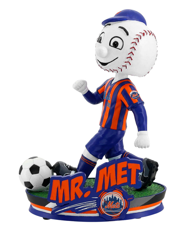 Mr Met New York Mets 2026 Soccer Mascot Bobblehead