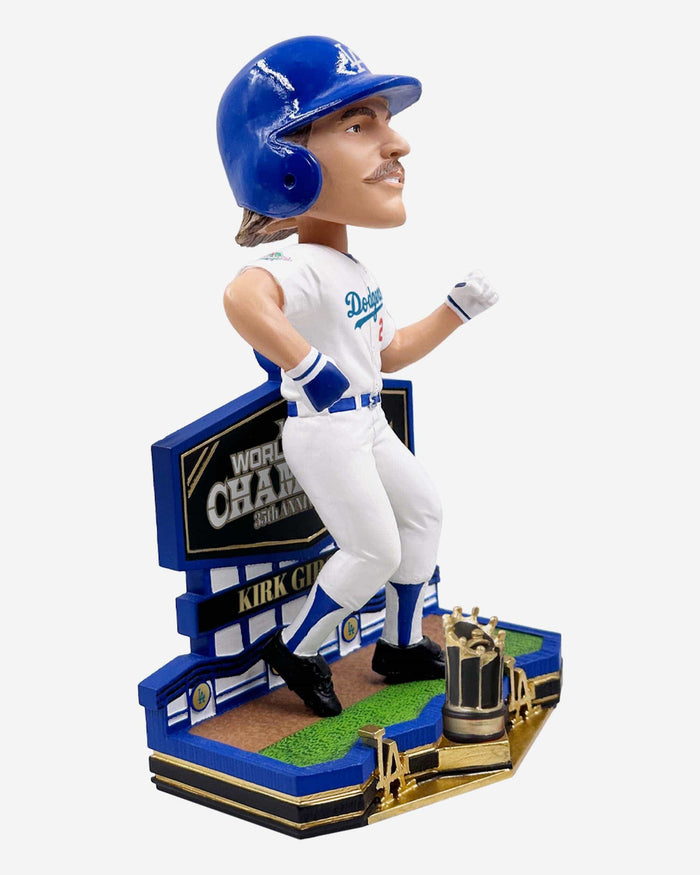 Kirk Gibson Los Angeles Dodgers 1988 World Series Champions 35th Anniversary Bobblehead FOCO - FOCO.com