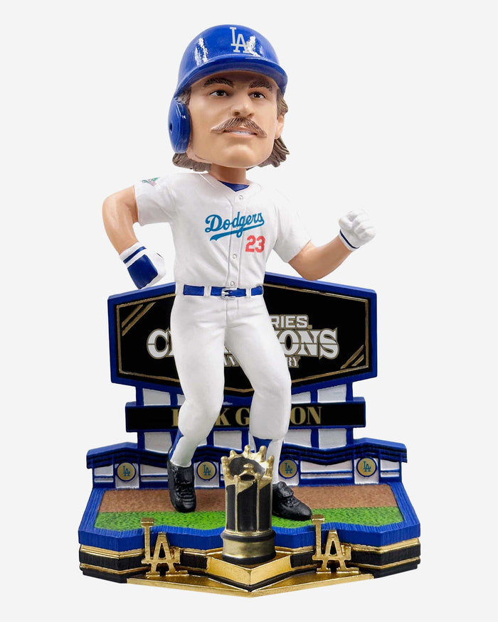 Kirk Gibson Los Angeles Dodgers 1988 World Series Champions 35th Anniversary Bobblehead FOCO - FOCO.com