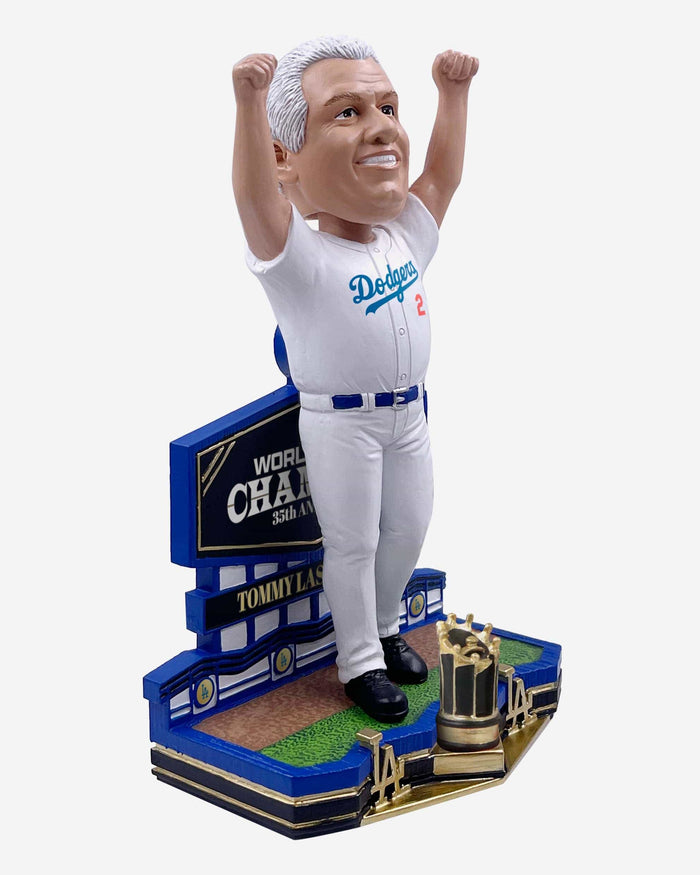 Tommy Lasorda Los Angeles Dodgers 1988 World Series Champions 35th Anniversary Bobblehead FOCO - FOCO.com