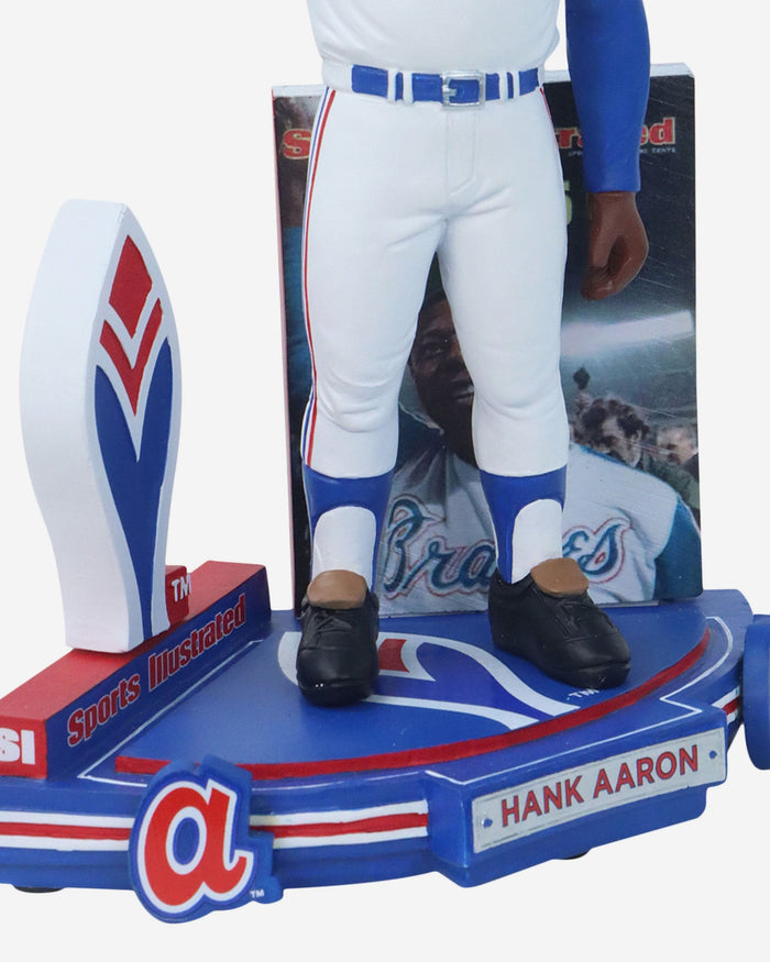 Hank Aaron Atlanta Braves Sports Illustrated Cover Bobblehead FOCO - FOCO.com