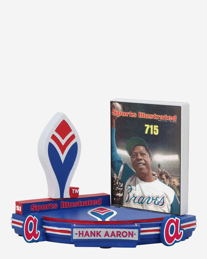 Hank Aaron Atlanta Braves Sports Illustrated Cover Bobblehead FOCO - FOCO.com