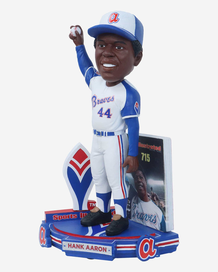 Hank Aaron Atlanta Braves Sports Illustrated Cover Bobblehead FOCO - FOCO.com