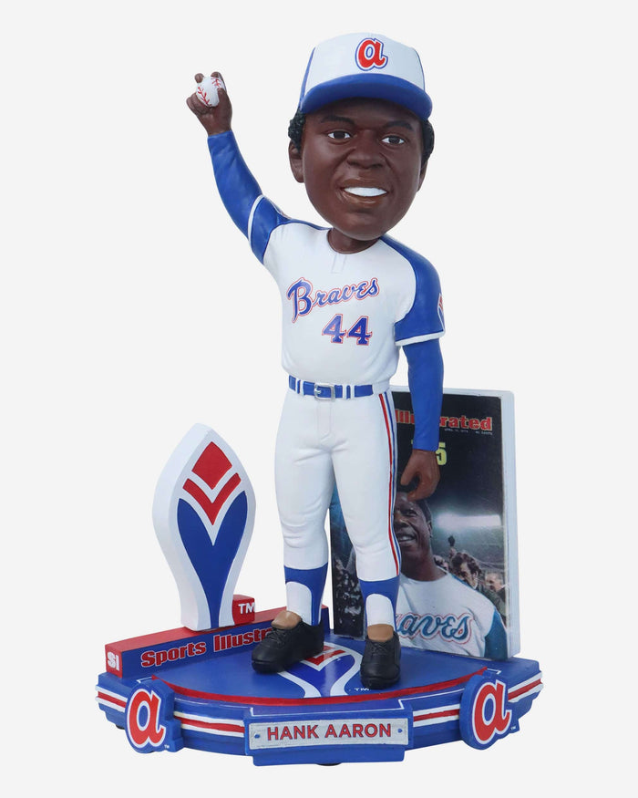 Hank Aaron Atlanta Braves Sports Illustrated Cover Bobblehead FOCO - FOCO.com