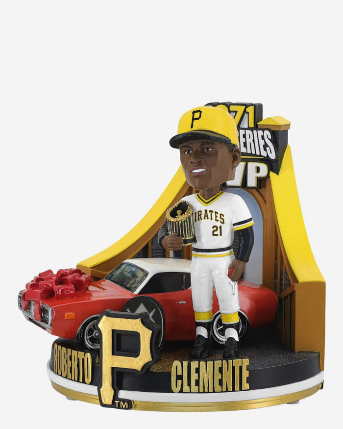 Roberto Clemente Pittsburgh Pirates 1971 World Series MVP Bobblehead FOCO - FOCO.com