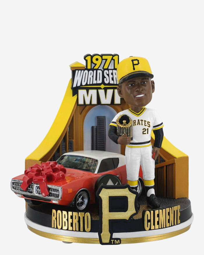 Roberto Clemente Pittsburgh Pirates 1971 World Series MVP Bobblehead FOCO - FOCO.com