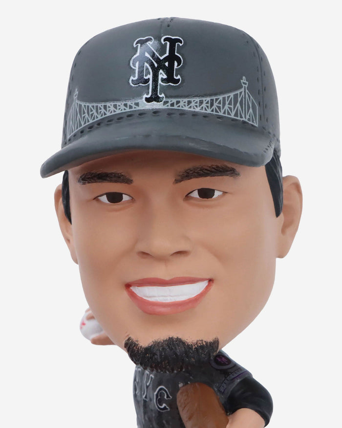 New York Mets 2024 City Connect Connecting Base 3 Pack Mini Bighead Bobblehead Set FOCO - FOCO.com