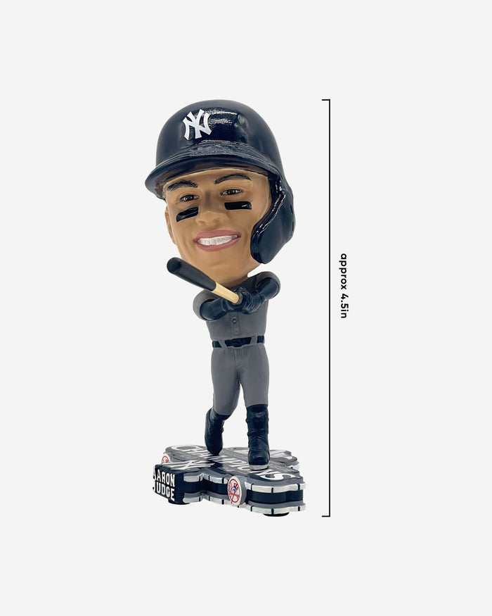 Aaron Judge New York Yankees 2024 American League Champions Mini Bighead Bobblehead FOCO - FOCO.com