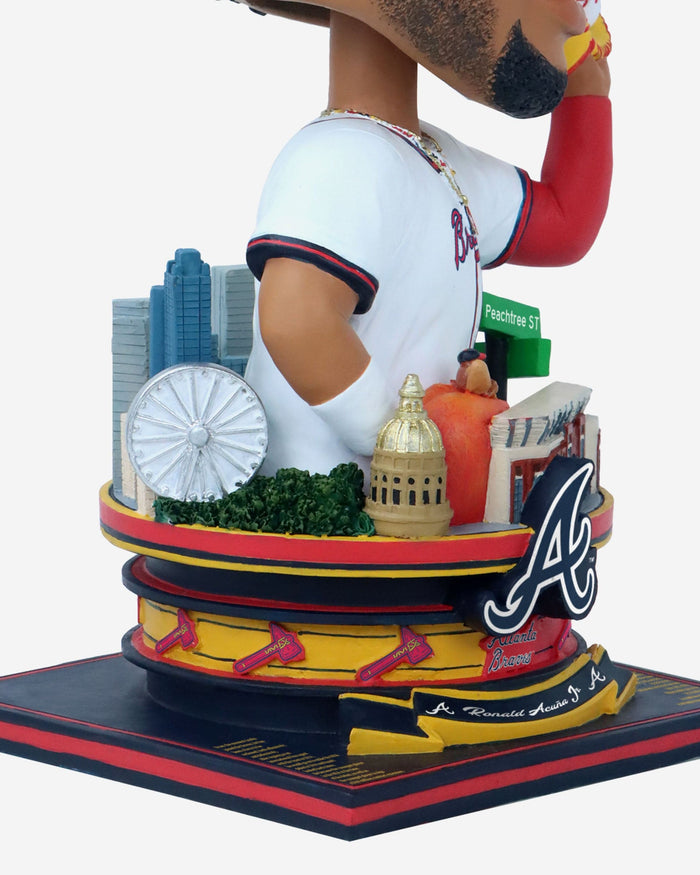 Ronald Acuna Jr Atlanta Braves Bust Bighead Bobblehead FOCO - FOCO.com