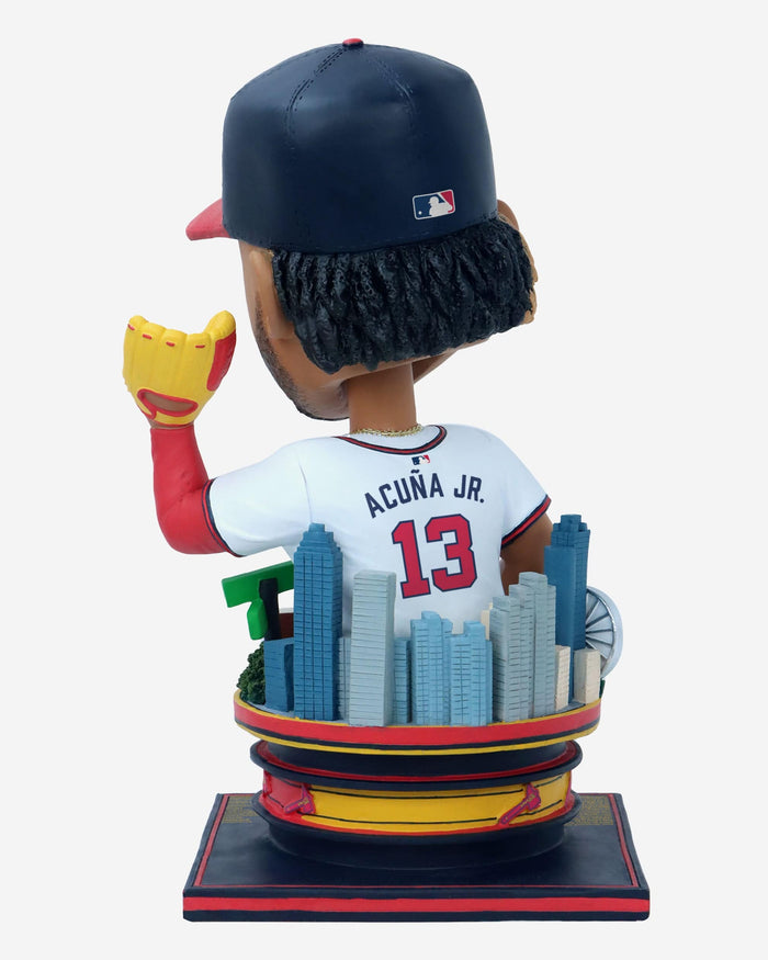 Ronald Acuna Jr Atlanta Braves Bust Bighead Bobblehead FOCO - FOCO.com