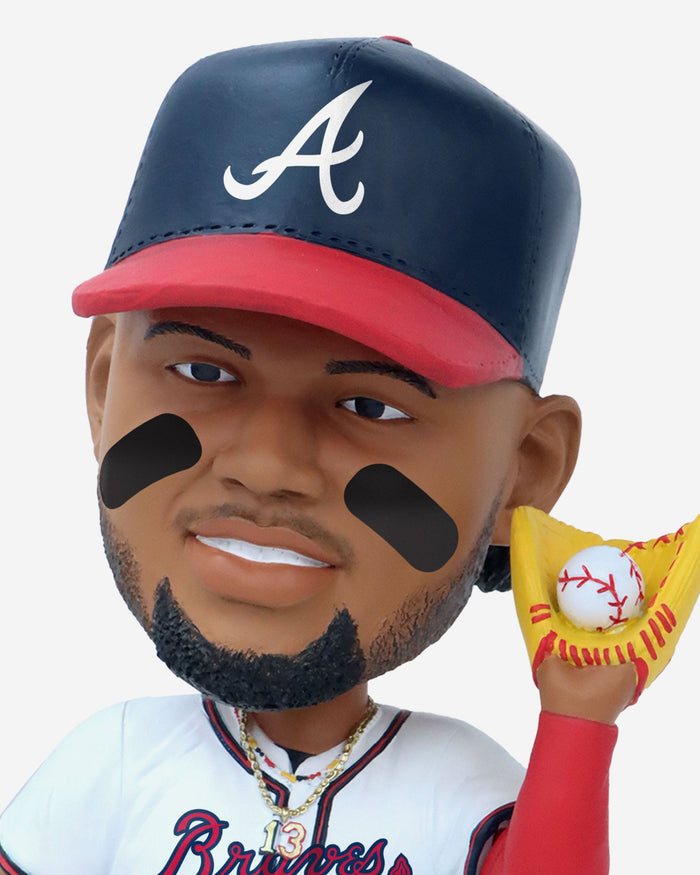 Ronald Acuna Jr Atlanta Braves Bust Bighead Bobblehead FOCO - FOCO.com