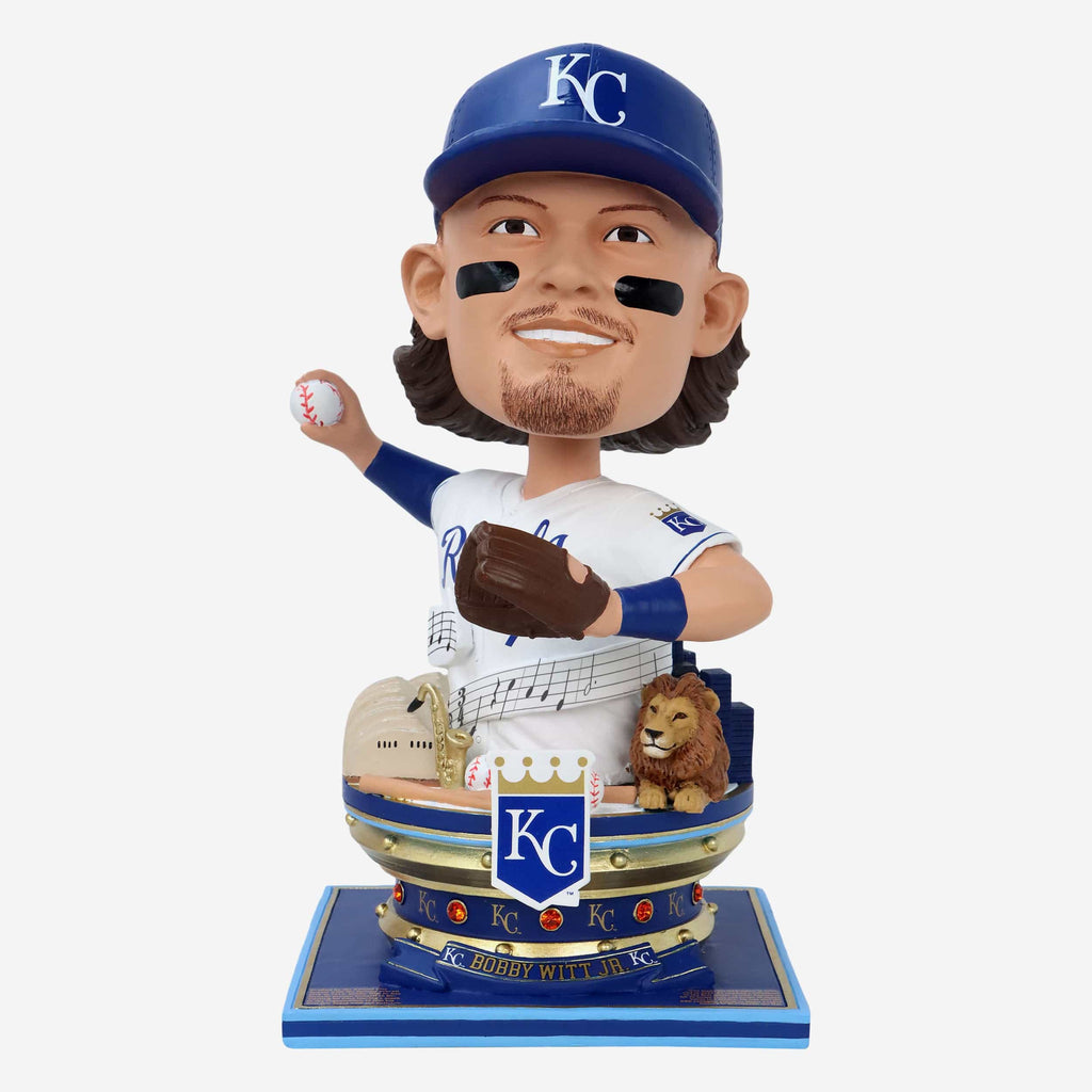 Bobby Witt Jr Kansas City Royals Bust Bighead Bobblehead FOCO - FOCO.com