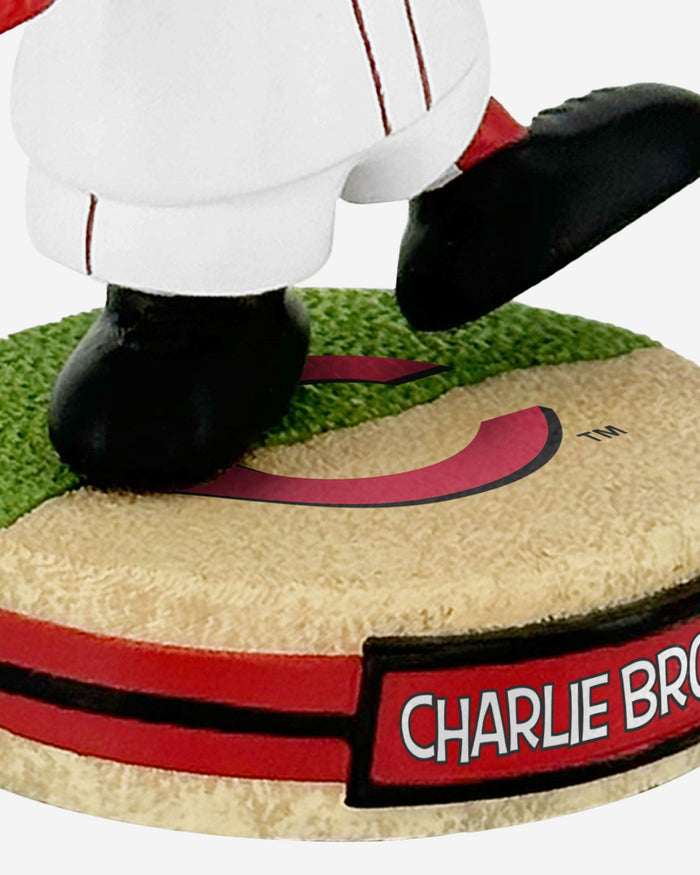 Cincinnati Reds Charlie Brown Peanuts Mini Bighead Bobblehead FOCO - FOCO.com