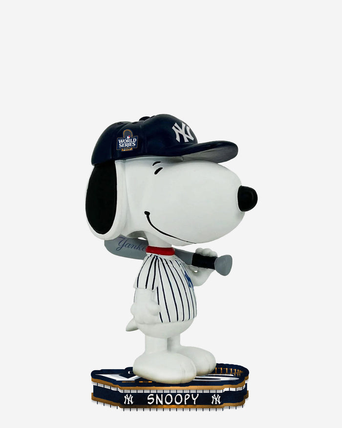 New York Yankees Snoopy Peanuts 2024 World Series Mini Bighead Bobblehead FOCO - FOCO.com