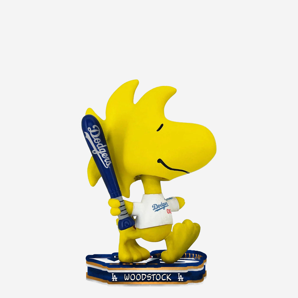 Los Angeles Dodgers Woodstock Peanuts 2024 World Series Mini Bighead Bobblehead FOCO - FOCO.com