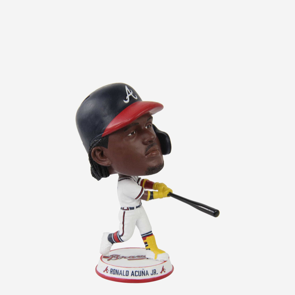 Ronald Acuna Jr Atlanta Braves Mini Bighead Bobblehead FOCO - FOCO.com