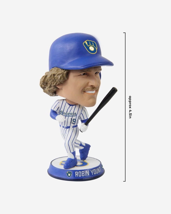 Robin Yount Milwaukee Brewers Mini Bighead Bobblehead FOCO - FOCO.com