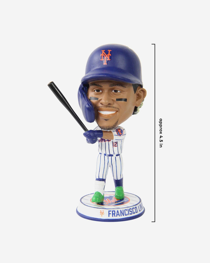 Francisco Lindor New York Mets Mini Bighead Bobblehead FOCO - FOCO.com