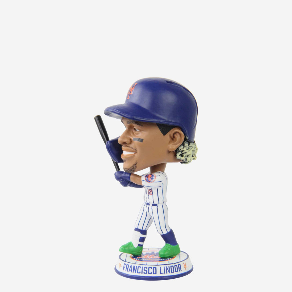 Francisco Lindor New York Mets Mini Bighead Bobblehead FOCO - FOCO.com