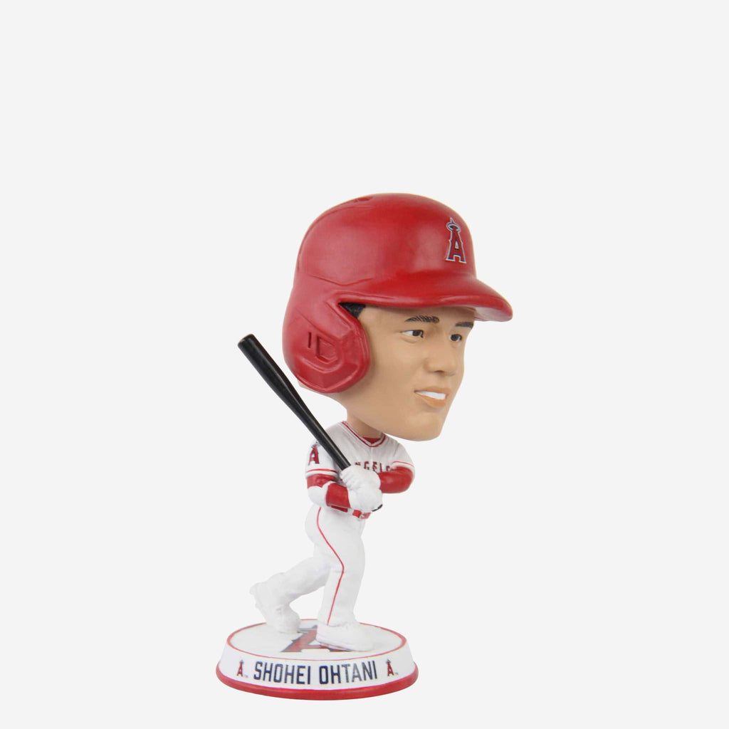 Shohei Ohtani Los Angeles Angels Hitting Mini Bighead Bobblehead FOCO - FOCO.com