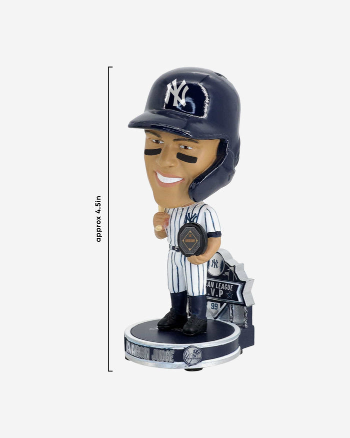 Aaron Judge New York Yankees 2022 American League MVP Mini Bighead Bobblehead FOCO - FOCO.com