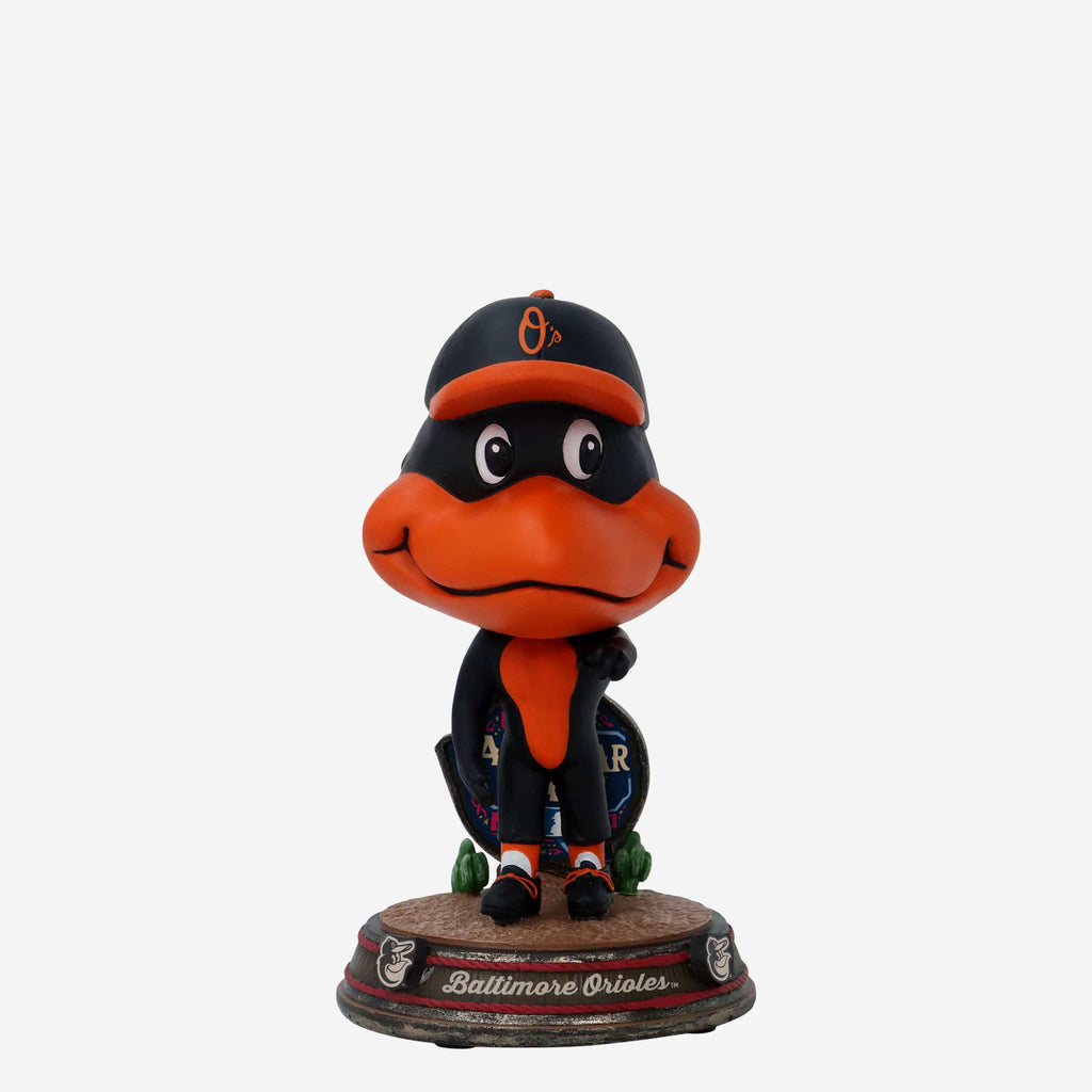 The Oriole Bird Baltimore Orioles 2024 All-Star Bobbles on Parade Mascot Mini Bighead Bobblehead FOCO - FOCO.com