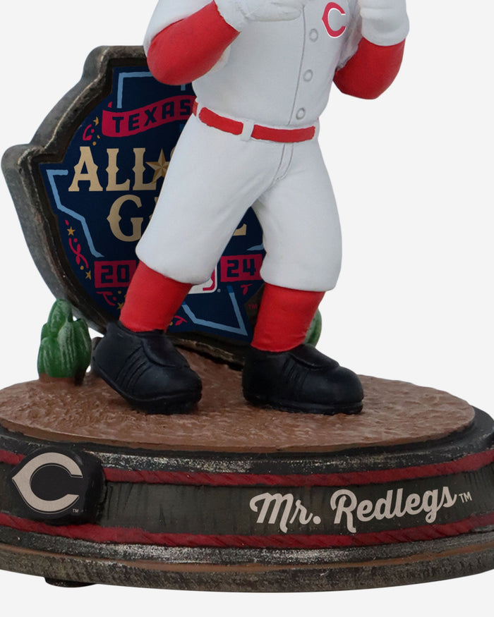 Mr Redlegs Cincinnati Reds 2024 All-Star Bobbles on Parade Mascot Mini Bighead Bobblehead FOCO - FOCO.com