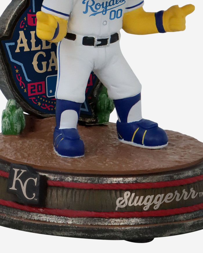 Sluggerrr Kansas City Royals 2024 All-Star Bobbles on Parade Mascot Mini Bighead Bobblehead FOCO - FOCO.com