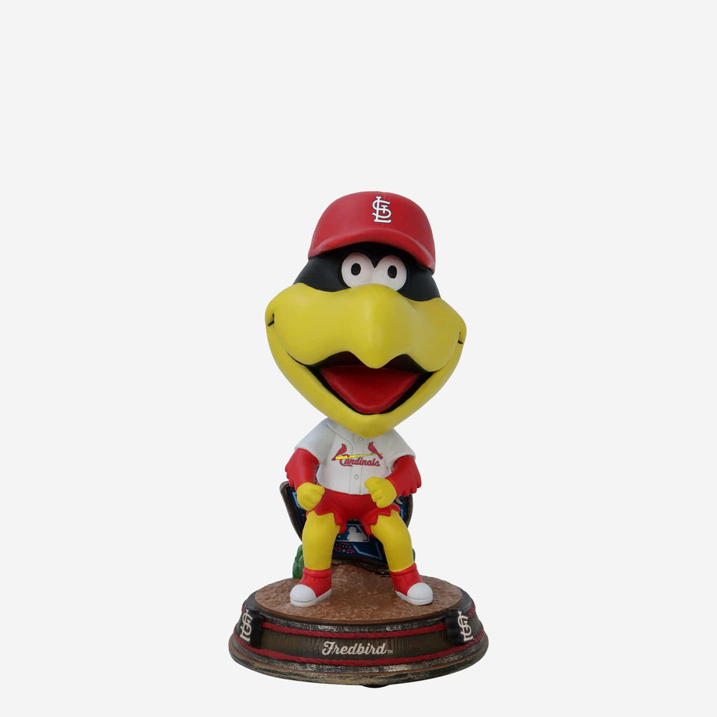 Fredbird St Louis Cardinals 2024 All-Star Bobbles on Parade Mascot Mini Bighead Bobblehead FOCO - FOCO.com