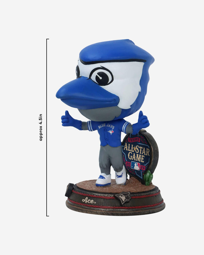 Ace Toronto Blue Jays 2024 All-Star Bobbles on Parade Mascot Mini Bighead Bobblehead FOCO - FOCO.com