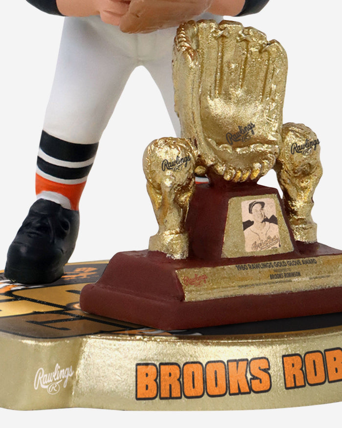 Brooks Robinson Baltimore Orioles 1960 Gold Glove Mini Bighead Bobblehead FOCO - FOCO.com