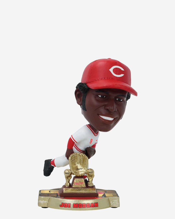 Joe Morgan Cincinnati Reds 1976 Gold Glove Mini Bighead Bobblehead FOCO - FOCO.com