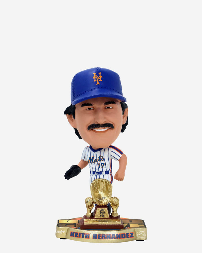 Keith Hernandez New York Mets 1984 Gold Glove Mini Bighead Bobblehead FOCO - FOCO.com