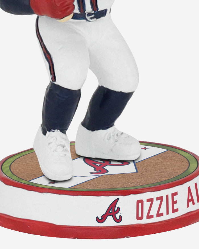 Ozzie Albies Atlanta Braves Field Stripe Mini Bighead Bobblehead FOCO - FOCO.com